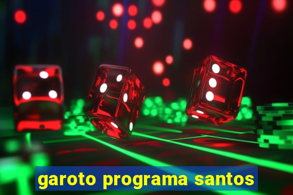 garoto programa santos